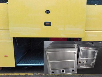 Aluminium / Baja Panel Bus Bagasi, Manual / Mekanisme Pintu Bus Pneuamtic